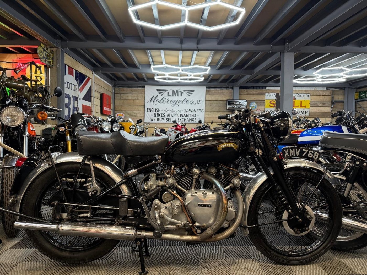 1952 VINCENTHRD Vincent rapide 1000cc series c, outstanding documentation, super orignal